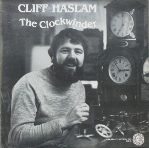 Album cover "The Clockwinder" by Cliff Haslam